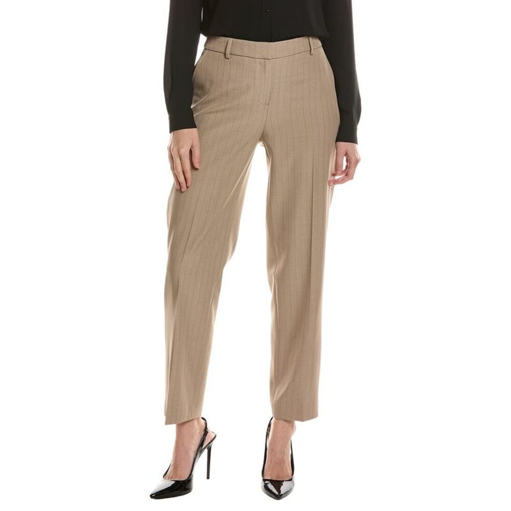 Anne Klein Womens Ankle Pant, Brown